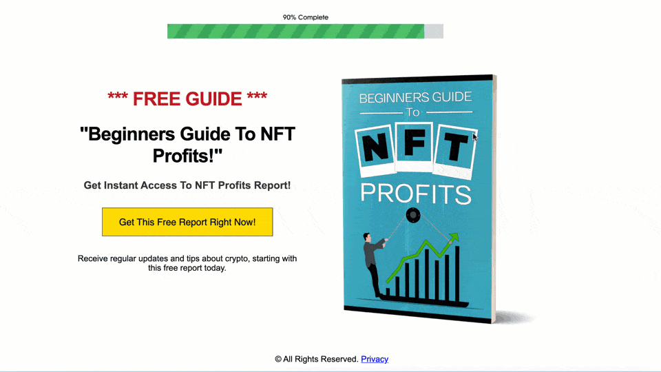 NFT Profits Lead Page Demo